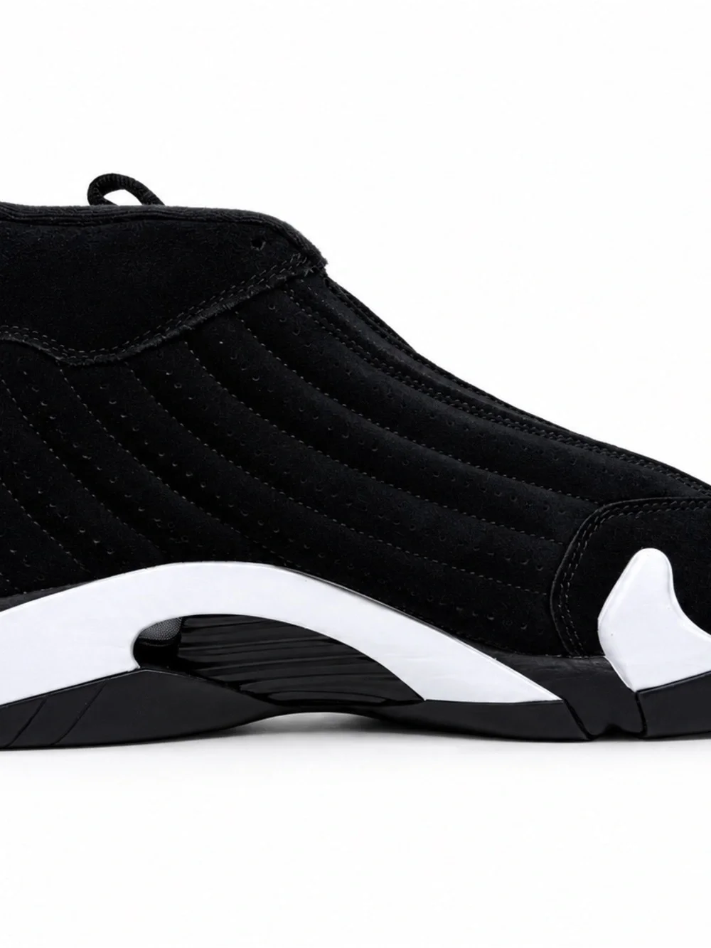 Air Jordan 14 Retro Black White Men’s Size 11 487471-016